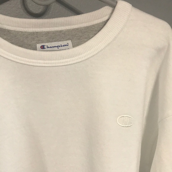 Champion Other - White Champion Sweatshirt